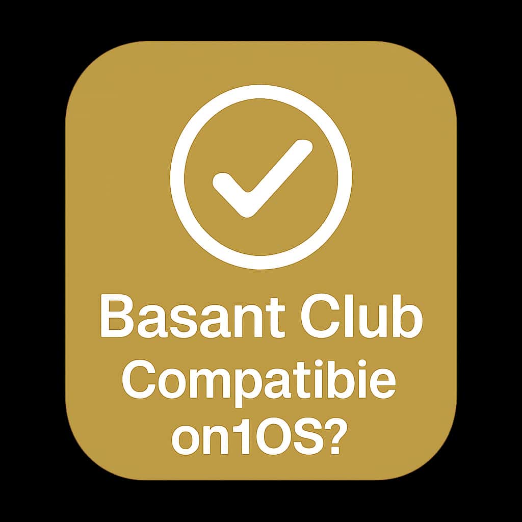 An icon representing Basant Club's compatibility with iOS.