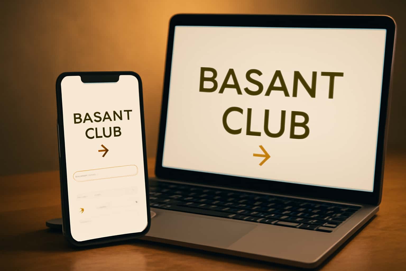 An image depicting the Basant Club App interface with various features highlighted.