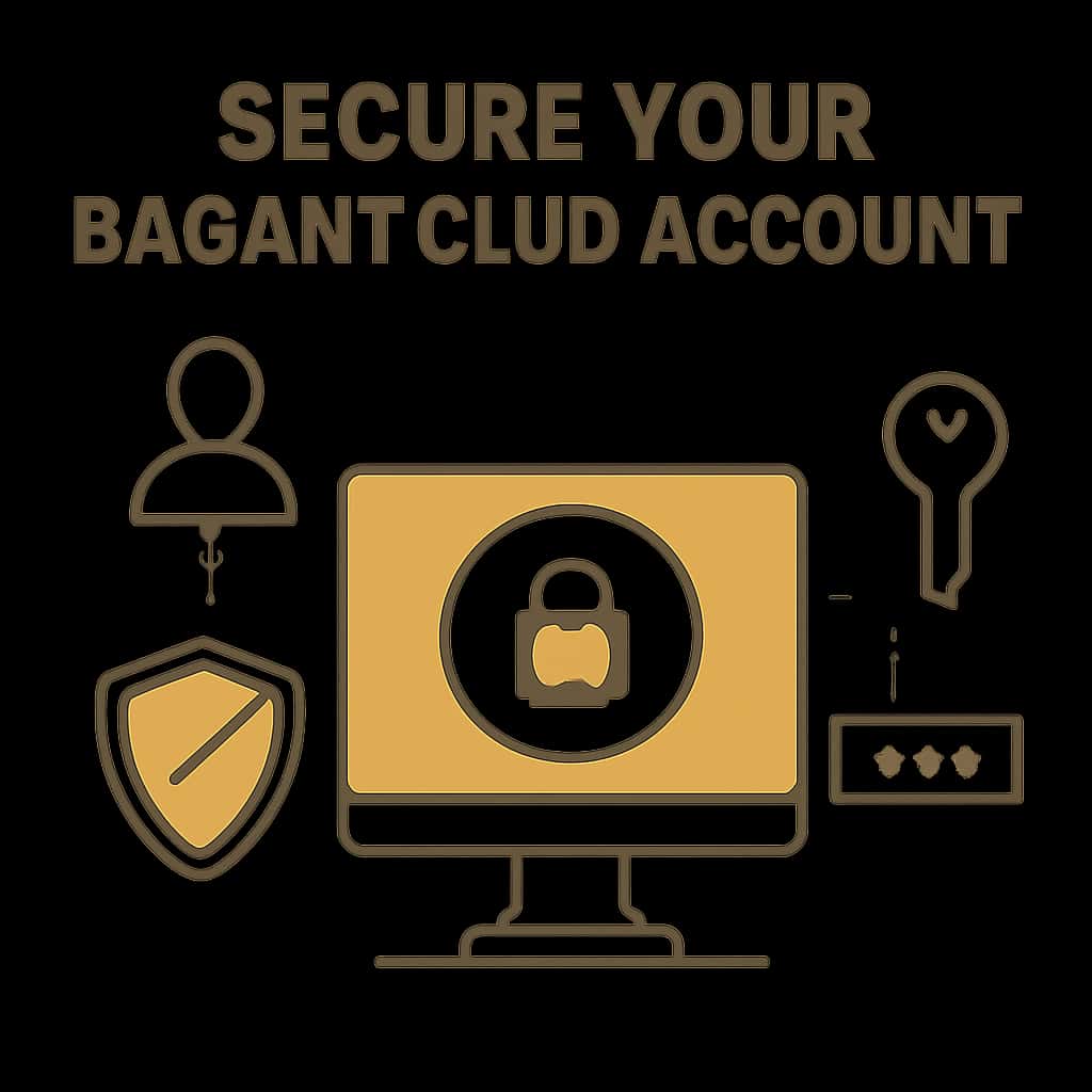 An educational diagram about securing your Basant Club account.