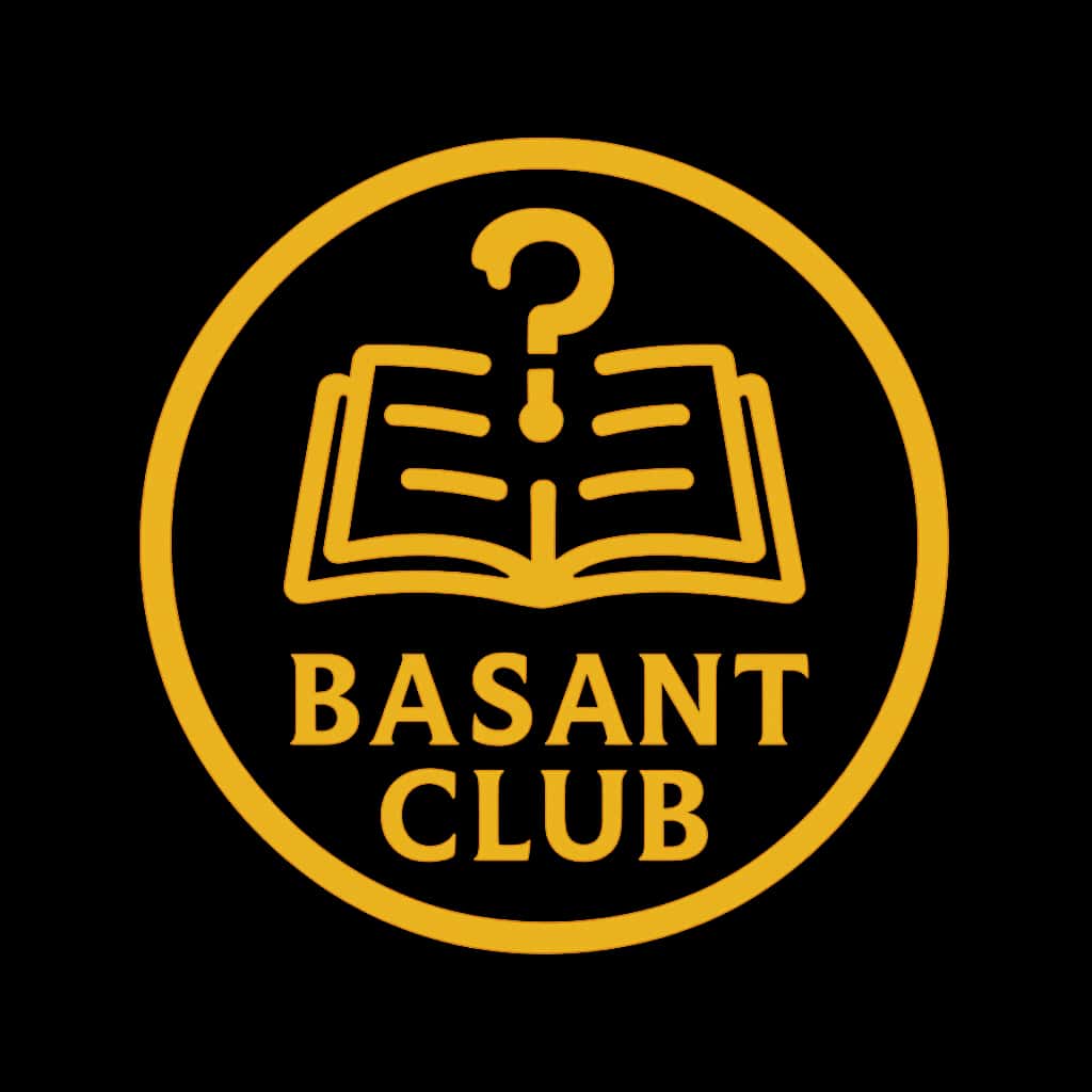 A professional badge illustrating Basant Club updates for user guidance.